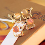 Golden Elephant Earrings - Current Jewelry Shop