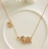 Cute Elephant Family Stroll Design - Current Jewelry Shop